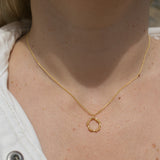 Gold Sea Blossom Necklace