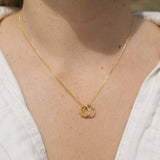 Gold Sea Blossom Harmony Necklace