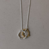 Silver & Gold Sea Blossom Harmony Necklace